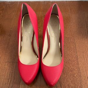 Jessica Simpson Red Pumps